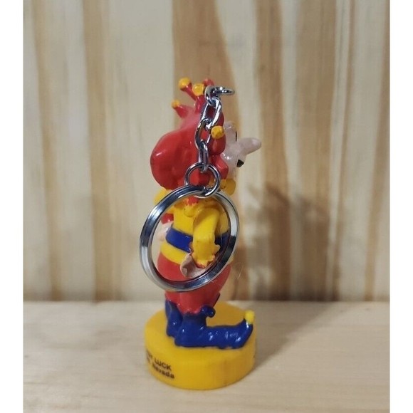 Jester Keychain, Mad Money Lady luck Casino Jester 3 " Tall Clean Nice - Picture 2 of 5